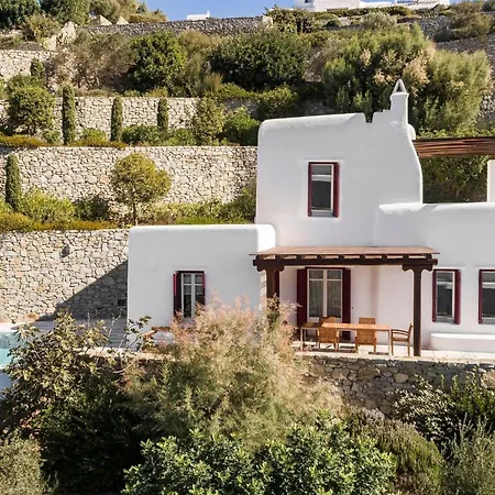 Excellent Mykonos Psarrou Epsilon 4 Bedrooms Stunning Sea Views Psarrou *