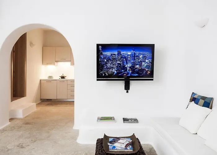 Excellent Mykonos Epsilon 4 Bedrooms Stunning Sea View Villa Psarrou